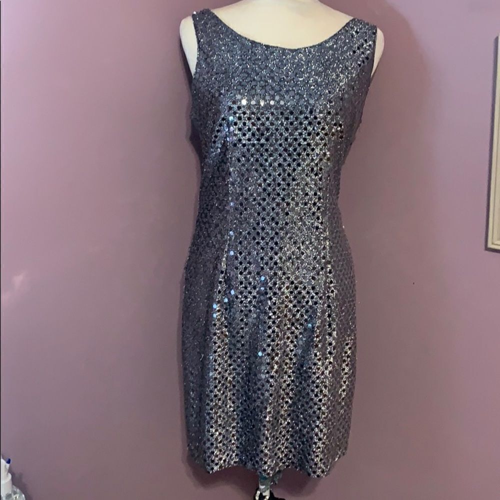 Sequin et al party dress